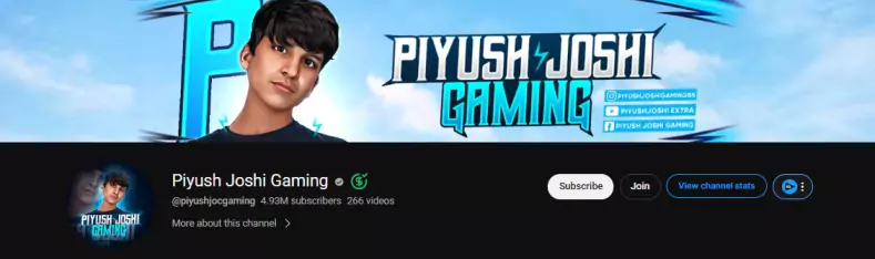 Piyush Joshi Gaming